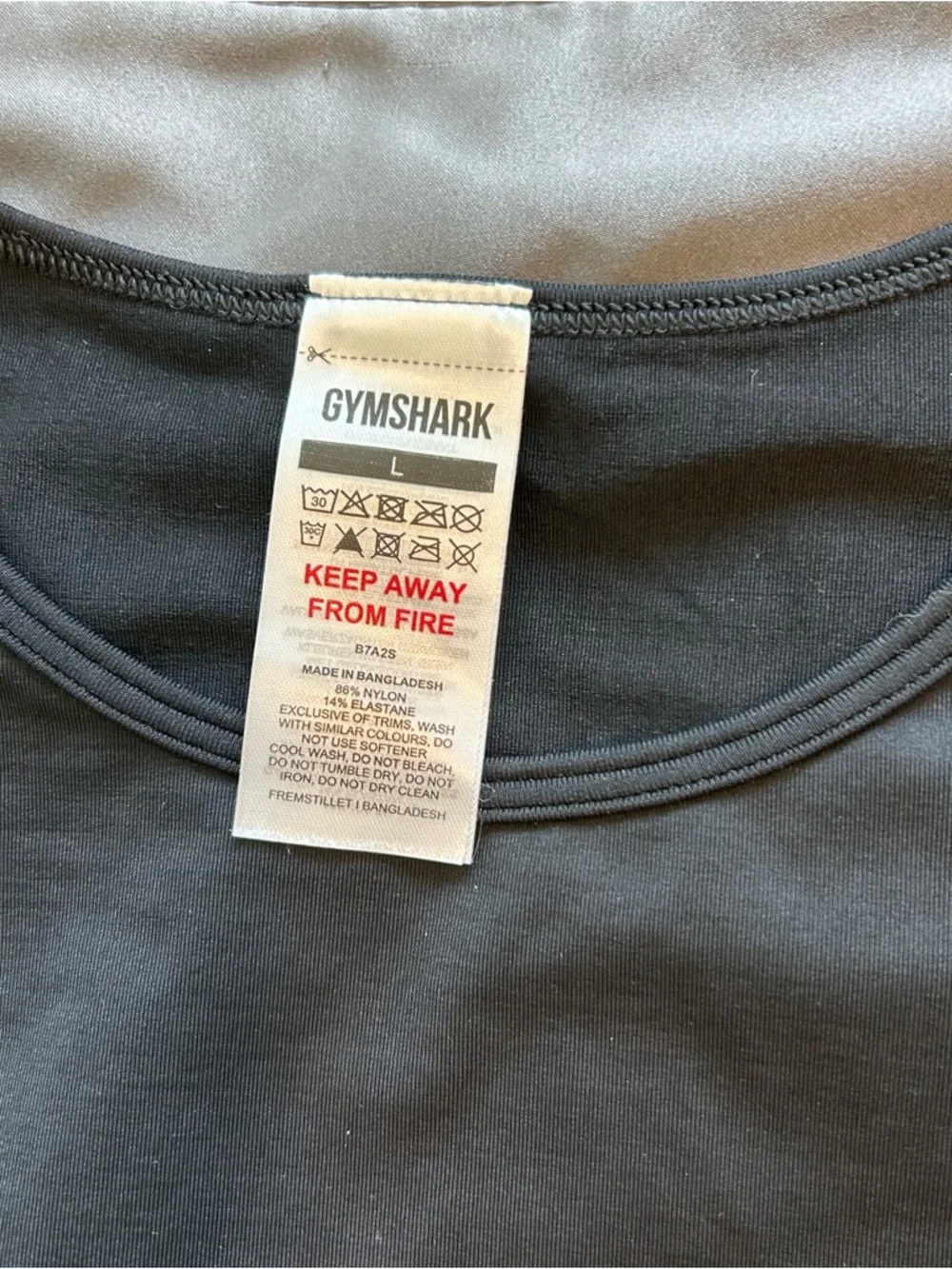 Gymshark EVERYDAY SEAMLESS LONG SLEEVE CROP TOP - Picture 3 of 4